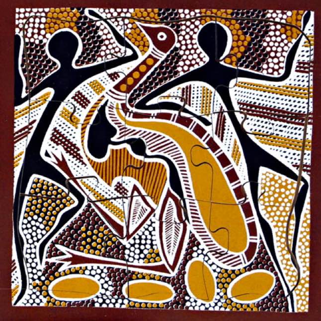 Emu Dreaming Puzzle 9pcs