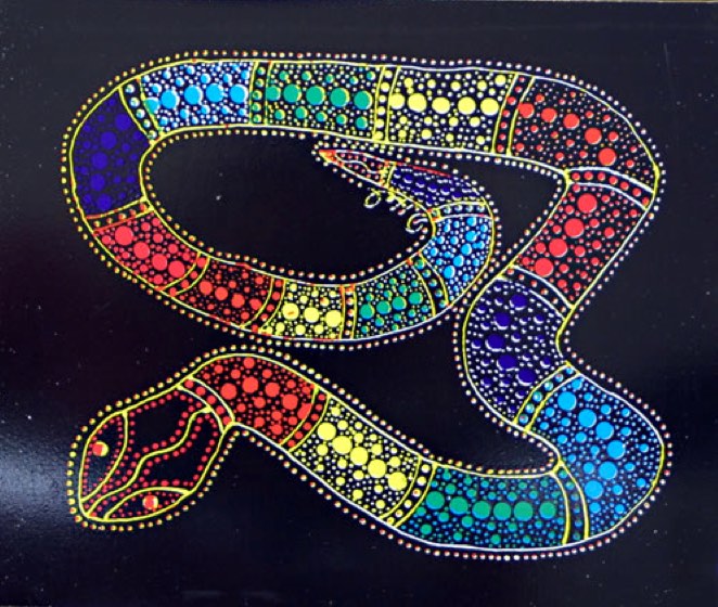 Rainbow Serpent Puzzle 8pcs