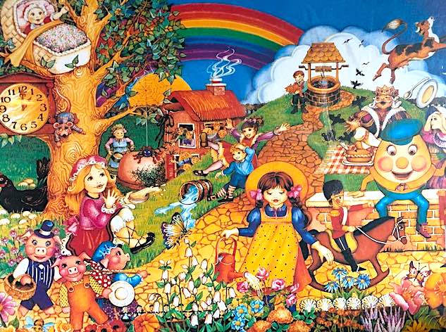 Nursery Tales Floor Puzzle 24pcs