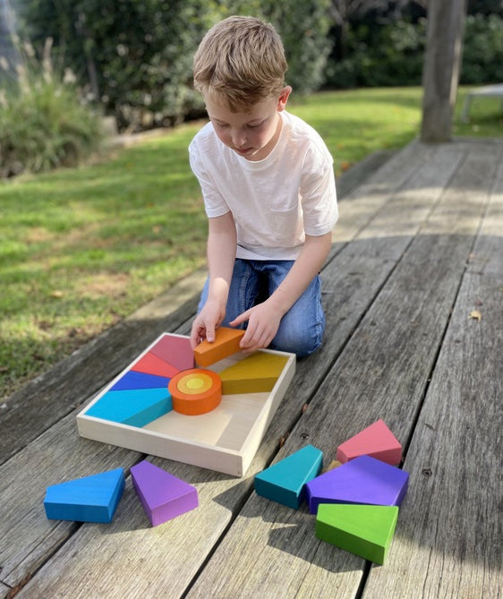 Sunny Colours Chunky Puzzle in Tray 15pcs