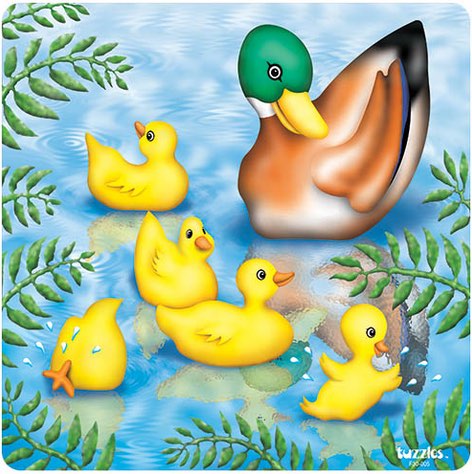 Duck Family Puzzle 17pcs