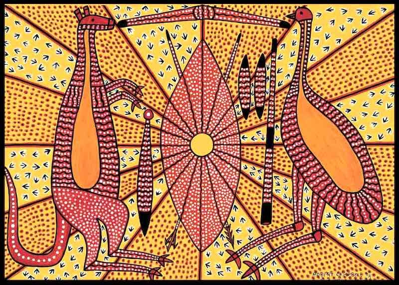 Australian Emblem A3 Puzzle 48pcs