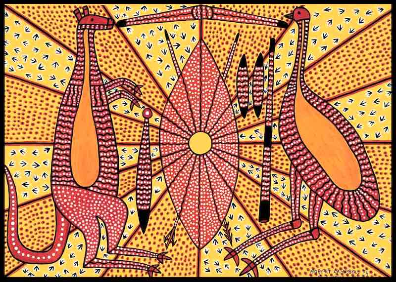 Australian Emblem A4 Puzzle 9pcs