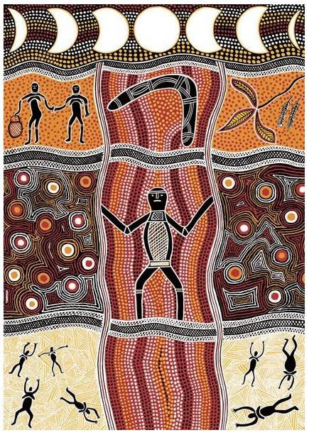 How the Rainbow, Moon and Stars Were Created A3 Puzzle 96pcs