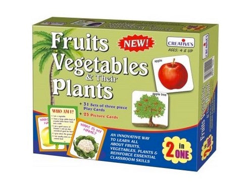 Fruits, Vegetables and Their Plants Game