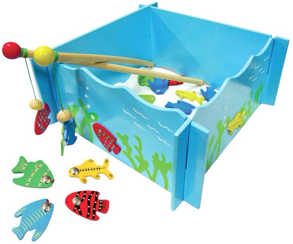Magnetic Fishing Game and 4 Rods