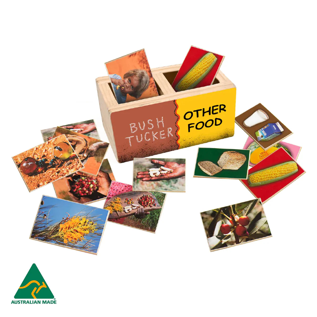 What Is Bush Tucker? Matching & Sorting Game