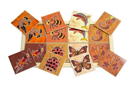Aboriginal Creatures Large Memory Game