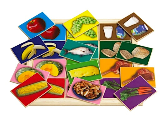 Healthy Food Large Memory Game