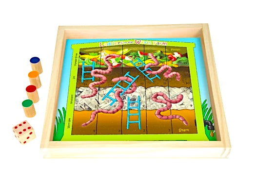 Worm Farm and Ladders Game