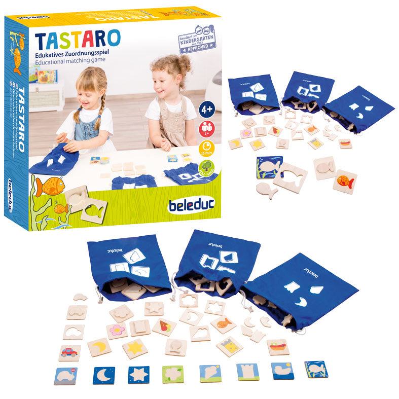 Tastaro Shapes Matching Game – 43 Piece Educational Set