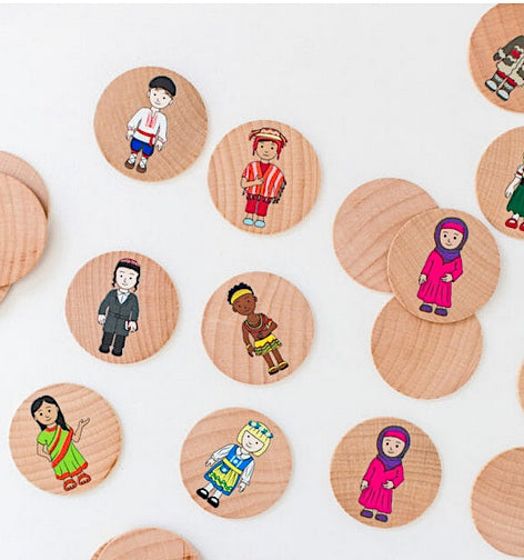 Children of the World Discs Game 32pcs