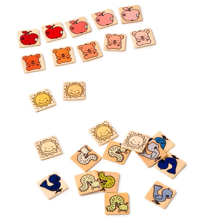 Colour Graduations From Dark to Light