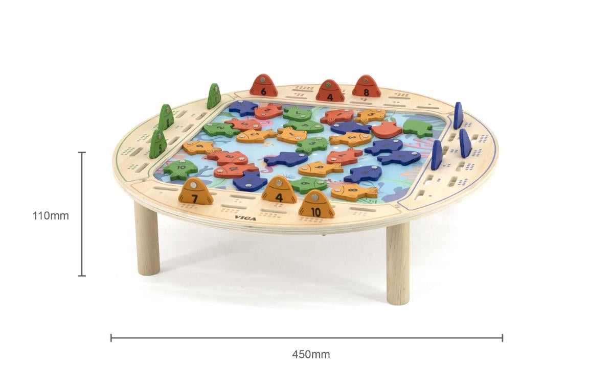 Magnetic Fishing Game Table 44pcs