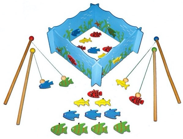 Magnetic Fishing Game and 4 Rods
