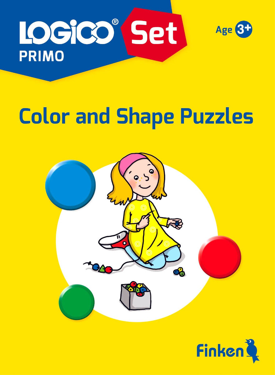 Logico PRIMO Complete Set - Games Board and 6 Sets of 16 Double-Sided Self-Correcting Cards (3-5yrs+)