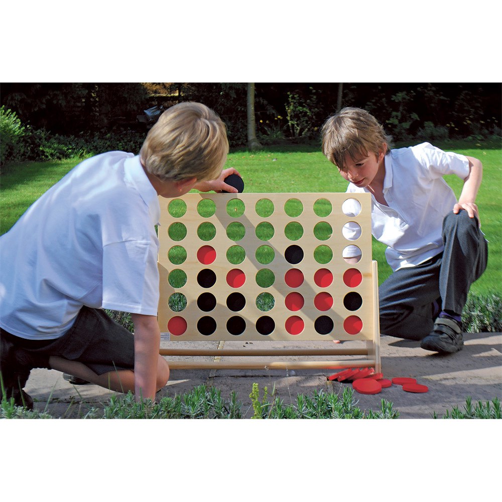 Large Wooden Four In a Row