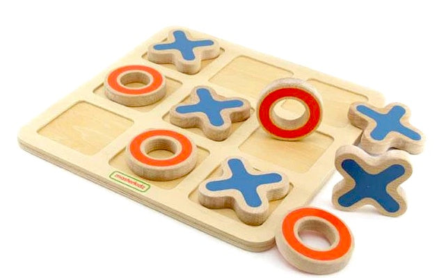 Wooden-Tic-Tac Toe Game