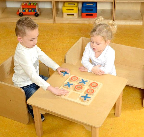 Wooden-Tic-Tac Toe Game