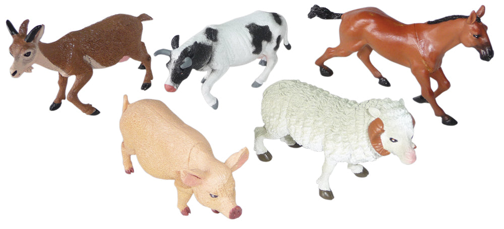Farm Animals Medium 5pcs