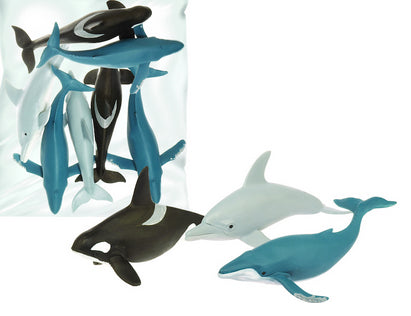 Medium Whales and Dolphins 7pcs