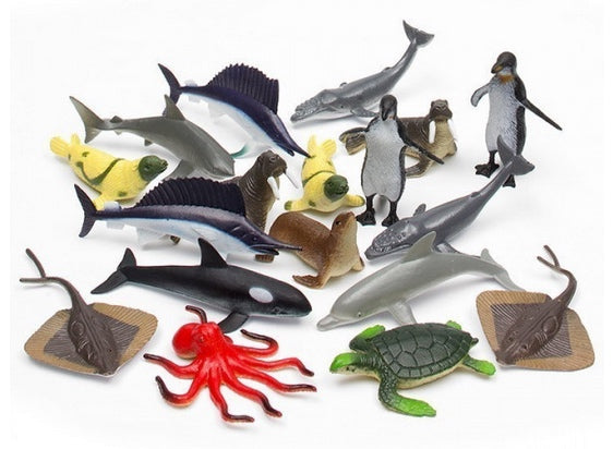 Aquatic Animals Small 18pcs