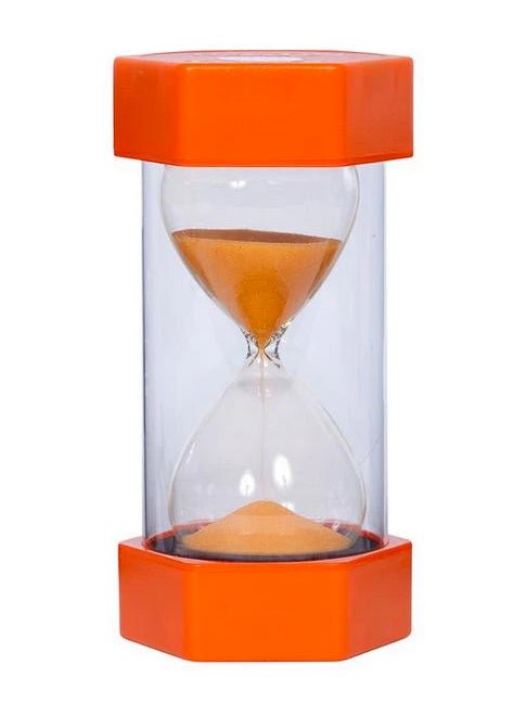 Large Sand Timer 1 Minute - Red