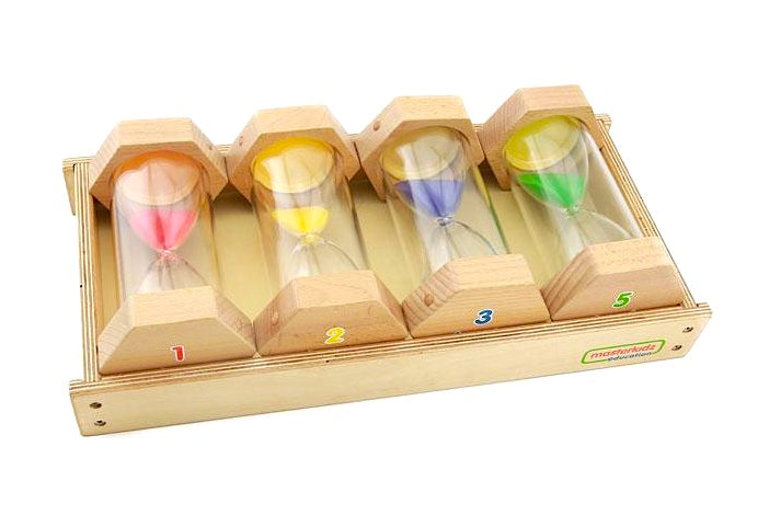Wooden Sand Timers 4pcs