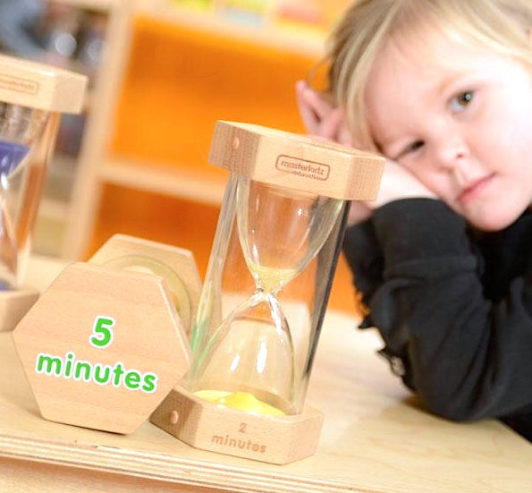 Wooden Sand Timers 4pcs