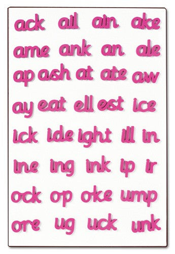 Smart Phonics Rimes - Cursive
