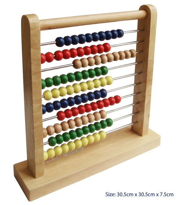 Abacus with Metal Bars