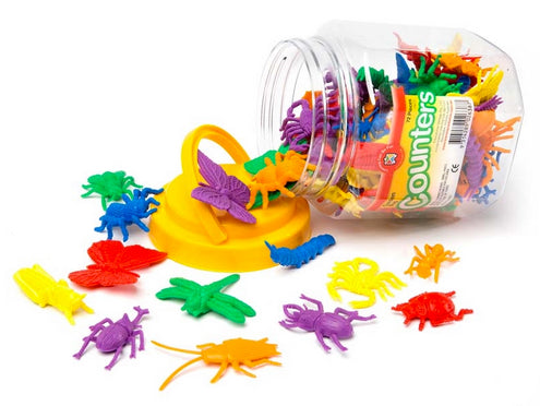 Insect Counters in Jar 72pcs
