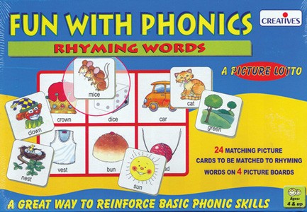 Rhyming Fun - Rhyming Sound Match-Ups