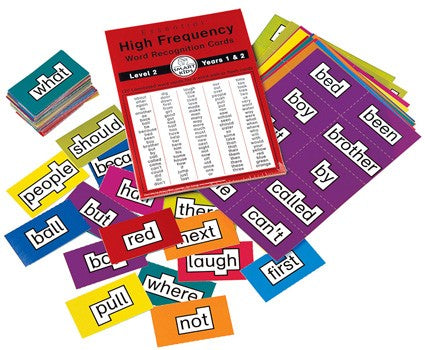 High Frequency Words Level 2 - 120pcs