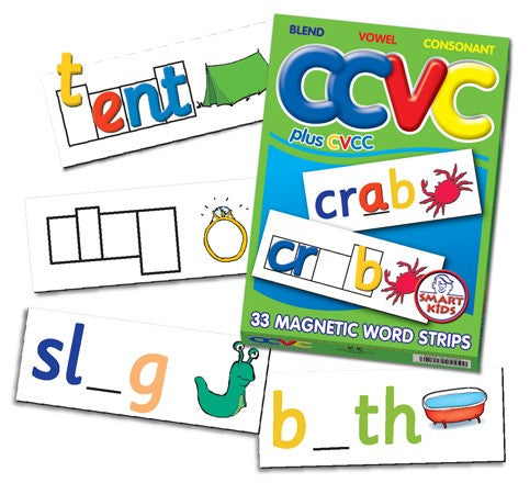CCVC Magnetic Word Strips