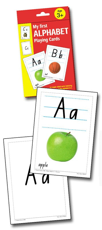 Alphabet Playing Cards New South Wales