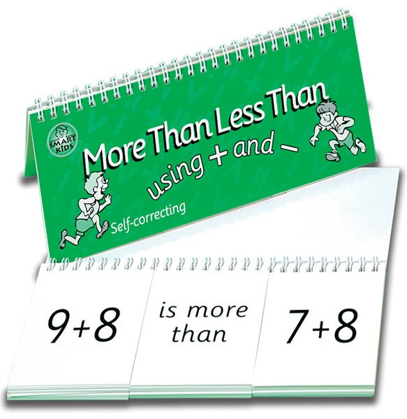 Flipbook - More Than Less Than Using Addition and Subtraction