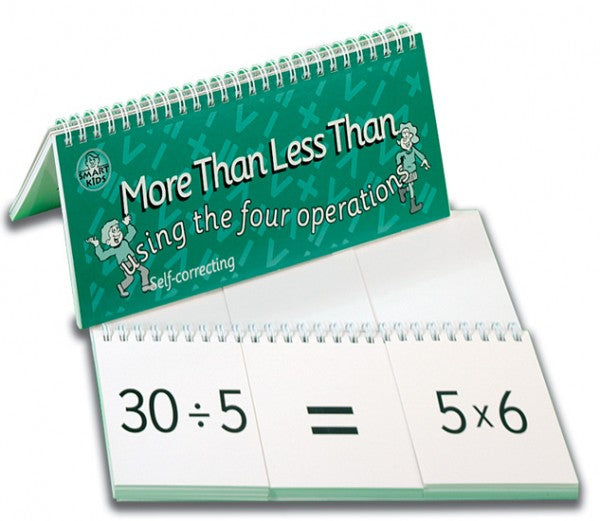 Flipbook - More Than Less Than Using The Four Operations