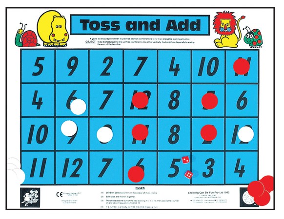 Toss and Add Game