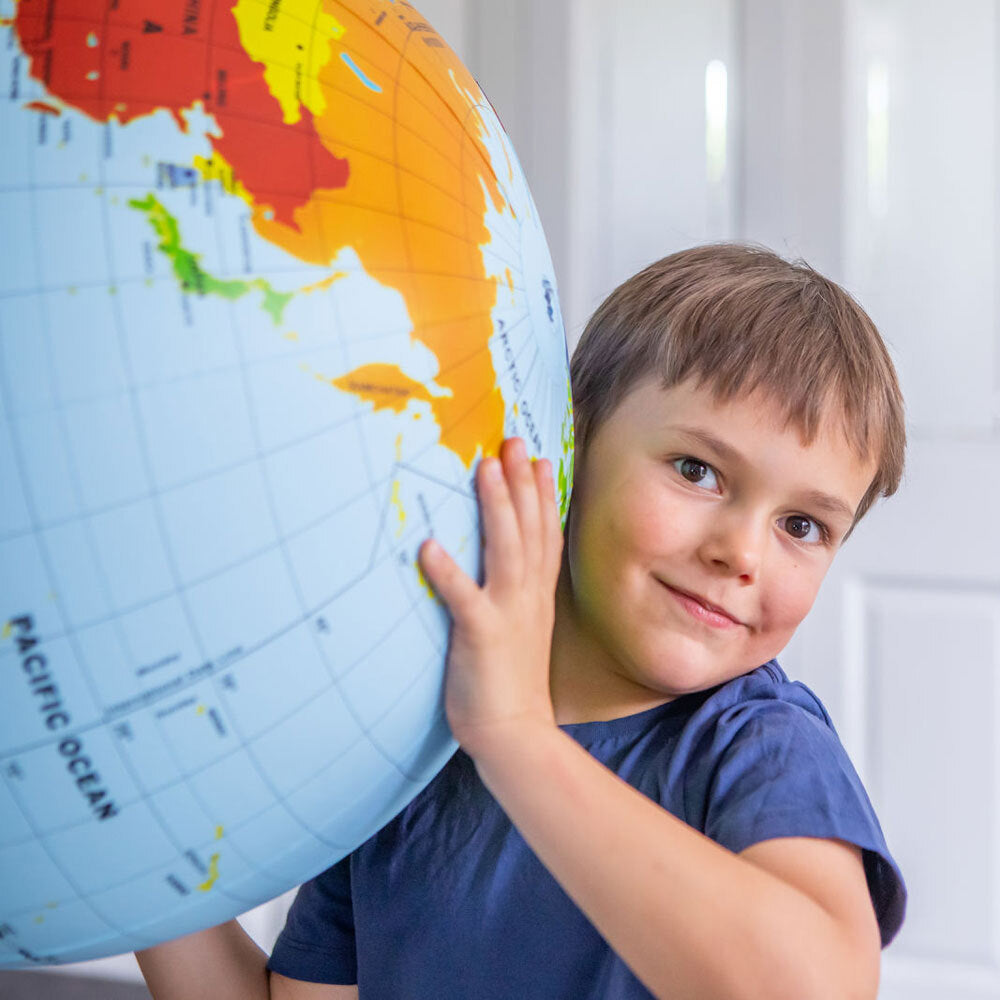 Geo Political Inflatable Globe 50cm