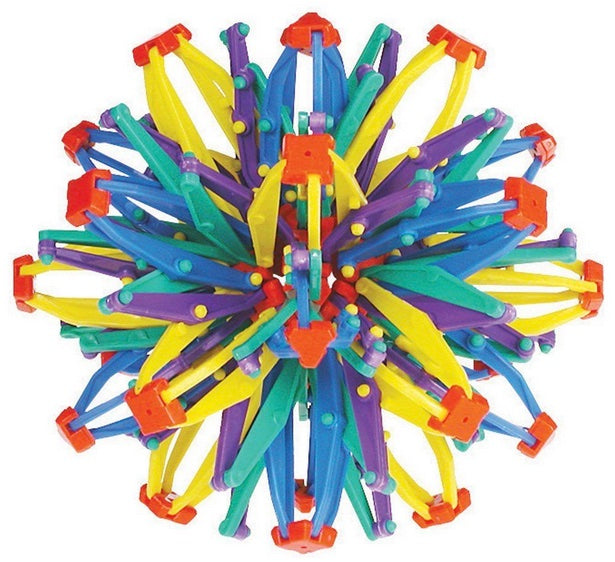 Jumbo Transforming Hoberman Sphere – Expanding 80cm Sensory Toy