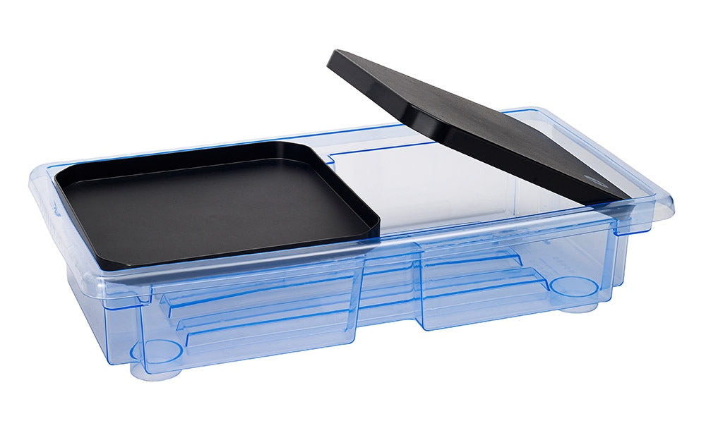 Premium Transparent Sand & Water Tray with Folding Stand 58cmH
