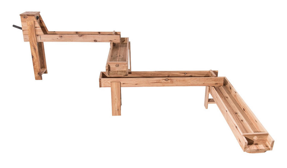 Pumphouse Cascading Timber Waterways