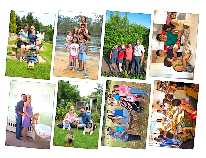 Different Families Posters Set of 8