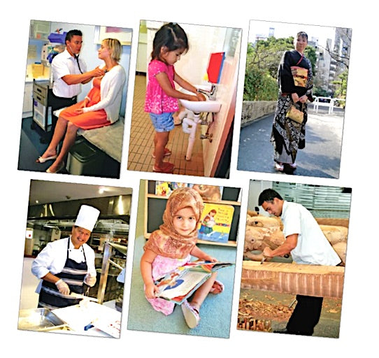 Multicultural People Posters Set of 6