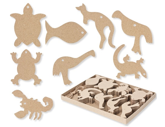 Papier Mache Australian Animals 80pcs