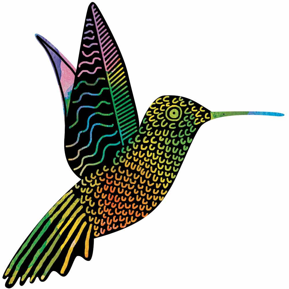 Scratch Art Birds 24pcs