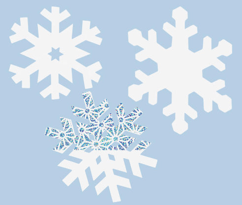 Scratch Art Snowflakes 30pcs