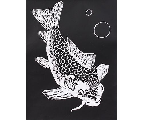Scratch Art Paper A4 White 50pcs