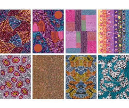 Contemporary Indigenous Australian Papers 40pcs